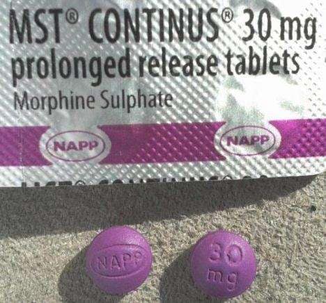 MS Contin 30 mg flashback